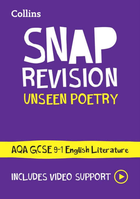 Unseen Poetry Aqa Gcse 9-1 English Lit