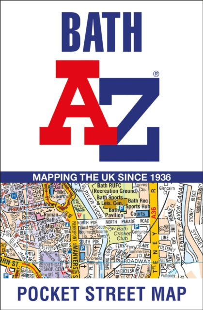 Bath A-z Pocket Street Map