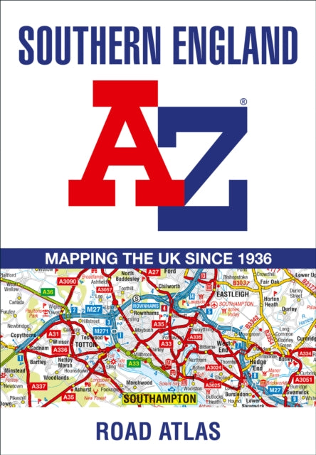 Southern England A-z Road Atlas By A-z Maps