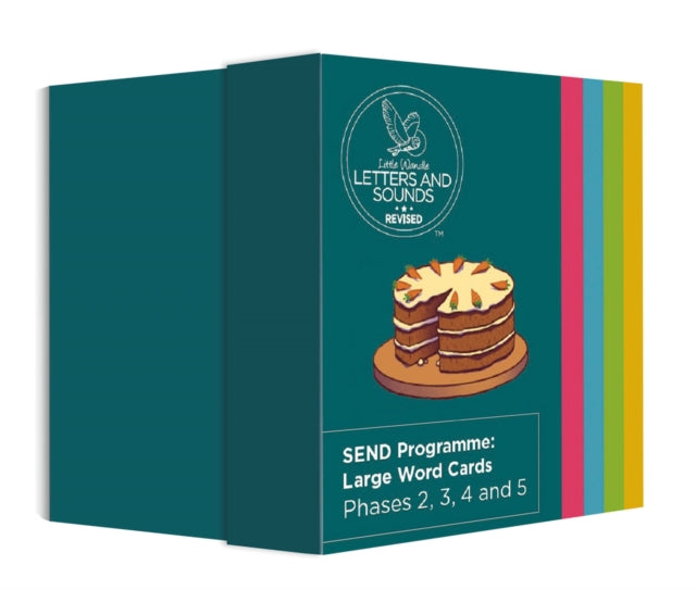 Send Programme Large Word Cards 2 3 & 5