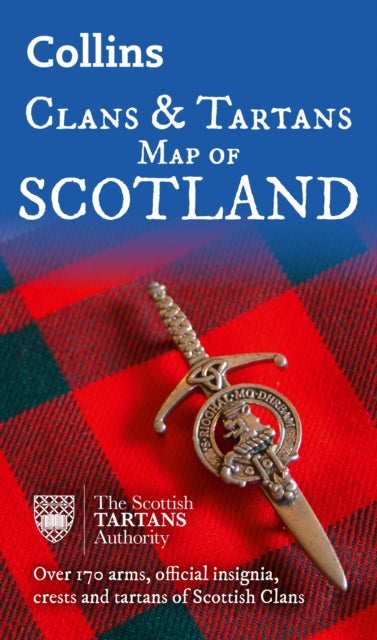 Collins Scotland Clans & Tartans Map