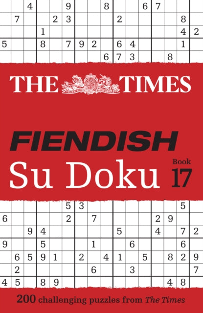 Times Fiendish Times Su Doku Book 17 By Times Mind Games