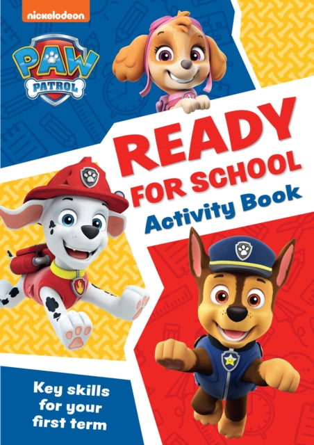 Paw Patrol Ready For School Activity Bk