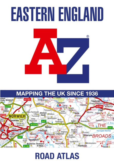 Eastern England A-z Road Atlas