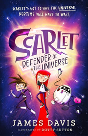 Scarlet Defender Of The Universe By Davis, James