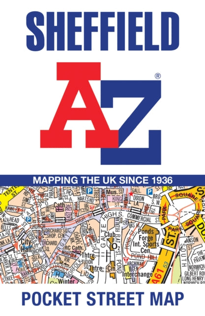 Sheffield A-z Pocket Stree Map