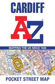Cardiff A Z Pocket Street Map By A-z Maps