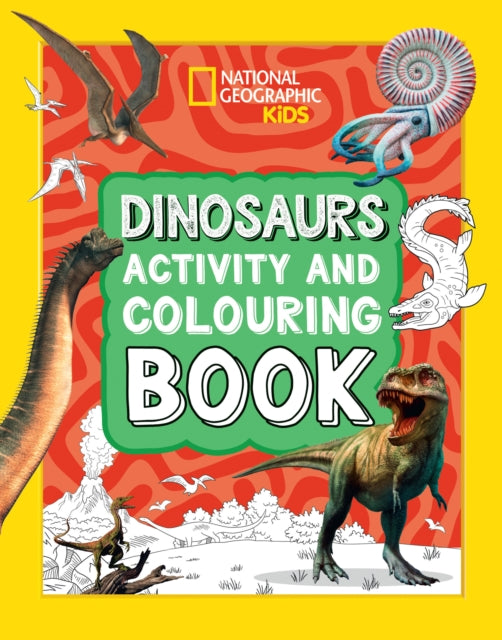 Ng Kids Dinosaur Activity & Colouring Bk