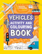 Ng Kids Vehicles Activity & Colouring Bk