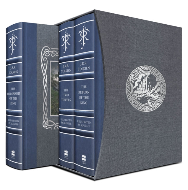 Lord Of Rings Deluxe Illustrated Box Set By Tolkien, J R R