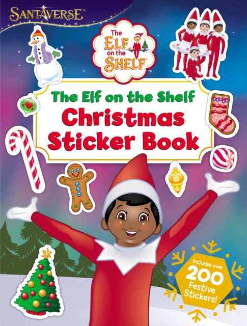 Elf On The Shelf Christmas Sticker Book