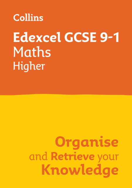 Edexcel Gcse 9-1 Maths Higher Organise &