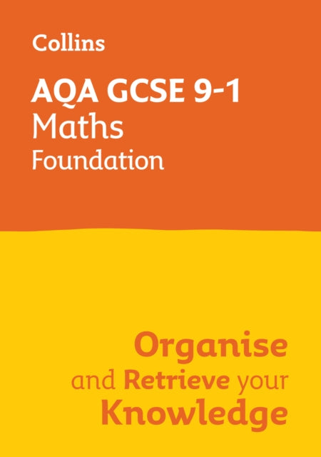 Aqa Gcse 9-1 Maths Foundation Organise &