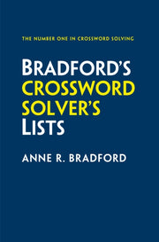 Bradfords Crossword Solvers Lists