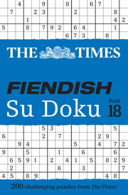 Times Fiendish Times Su Doku Book 18 By Times Mind Games