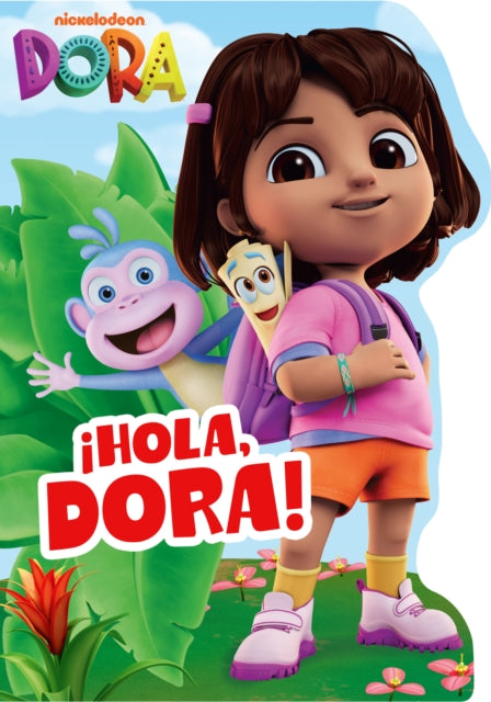 Hola Dora Shaped Board Book
