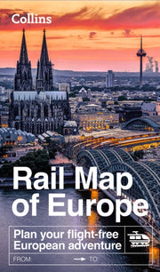 Rail Map Of Europe Mfo By Collins