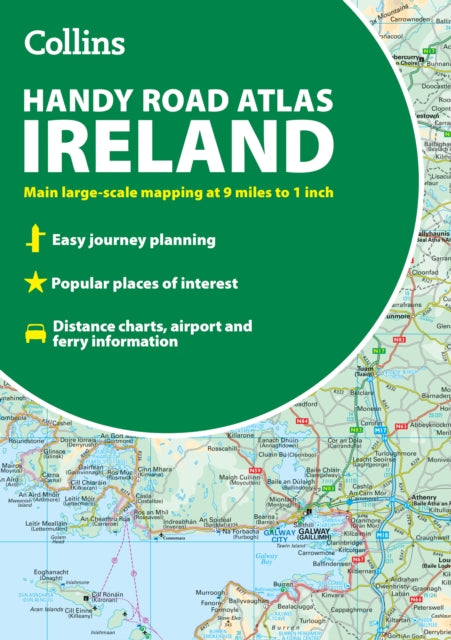 Collins Handy Road Atlas Ireland By Collins Maps