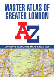 A-z Master Atlas Of Greater London By A-z Maps
