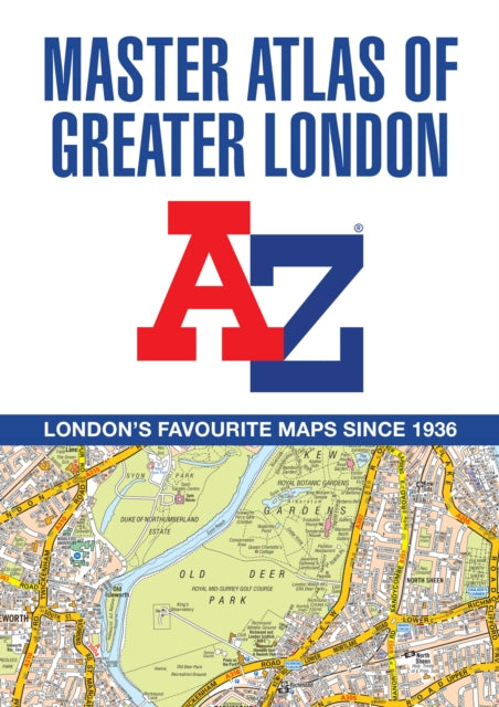 A-z Master Atlas Of Greater London By A-z Maps
