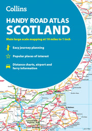 Collins Handy Road Atlas Scotland A5 Pap By Collins Maps