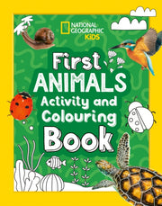 First Animals Activity & Colouring Book