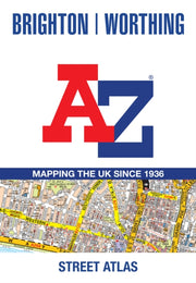 Brighton & Worthing A-z Street Atlas By A-z Maps