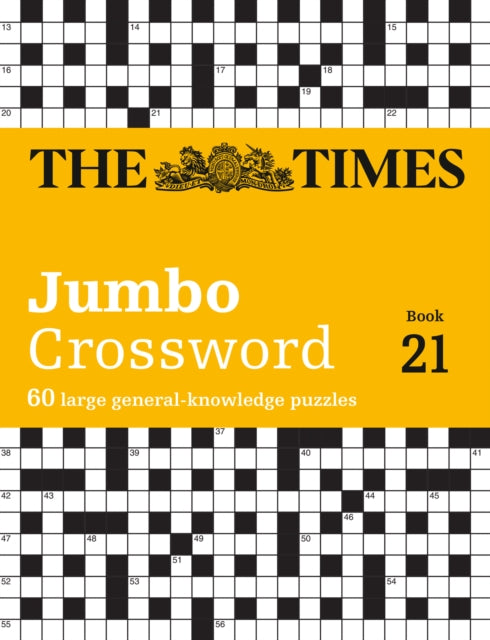 Times 2 Jumbo Crossword Book 21 By Times Mind Games
