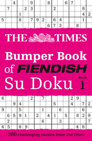 Times Bumper Book Of Fiendish Su Doku By Times Mind Games