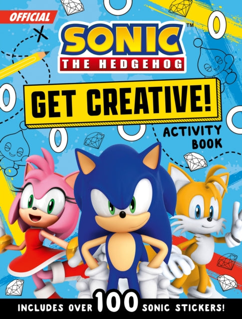 Sonic The Hedgehog Get Creative Sticker