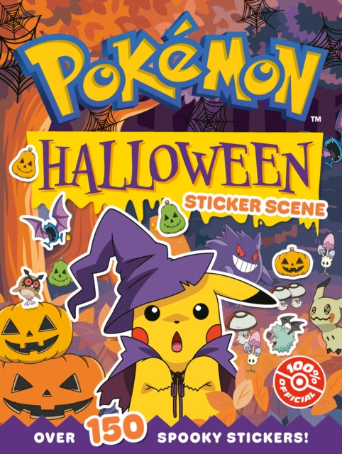 Pokemon Halloween Sticker Scene By Pokemon