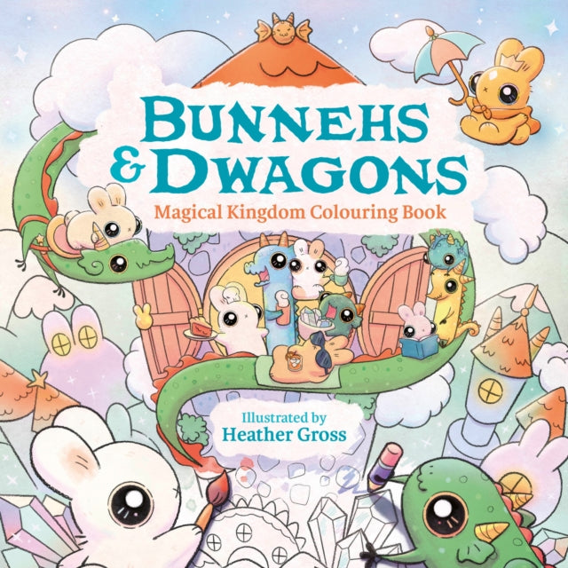 Bunnehs Dwagons Magical Kingdoms Colouri