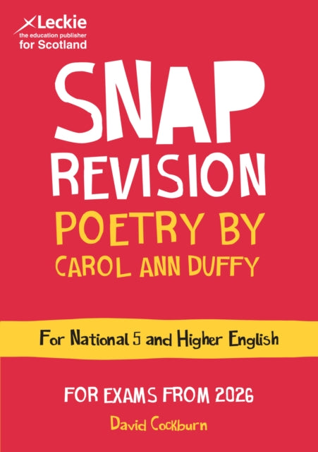 N5 Higher English/poetry Carol Ann Duffy By Cockburn, David