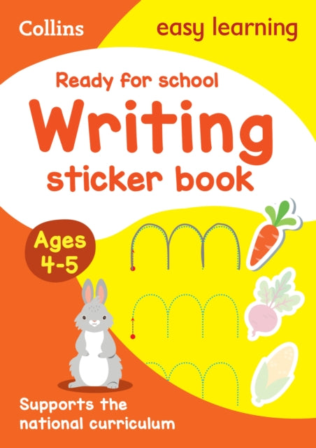 Ready For School Writing Sticker Bk Age