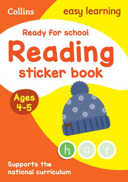 Ready For/reading Sticker Bk Ages 4-5