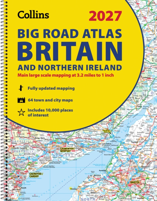 Collins Big Road Atlas Britain & Ni 2027