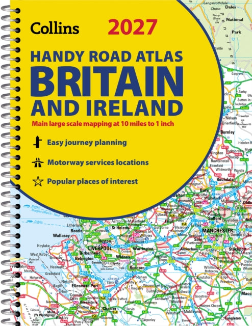 Handy Road Atlas Britain/ireland 2027 A5