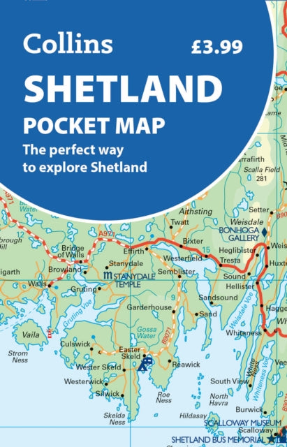 Shetland Pocket Map Mfo