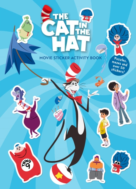 Cat In The Hat Movie Sticker Activity By Dr Seuss