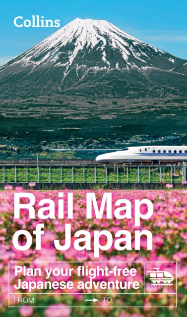 Collins Rail Map Of Japan