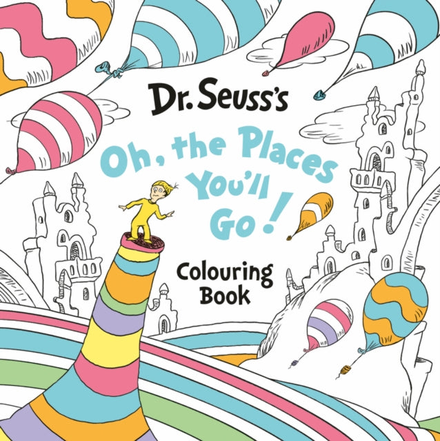 Oh Places Youll Go Colouring Book