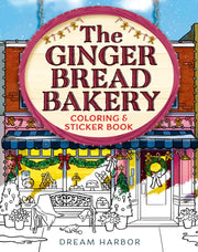 Gingerbread Bakery Colouring & Sticker B By Gilmore, Laurie