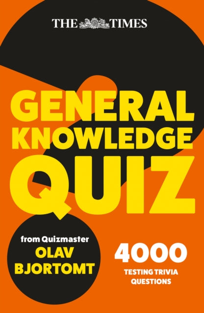Times General Knowledge Quiz Book By Bjortomt, Olav