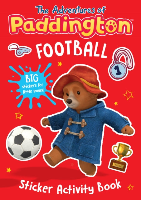 Football Sticker Activity Book By Harpercollins