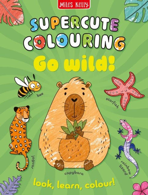 Go Wild Colour & Learn By Kelly, Miles