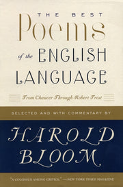 Best Poems Of The English Language By Bloom, Harold