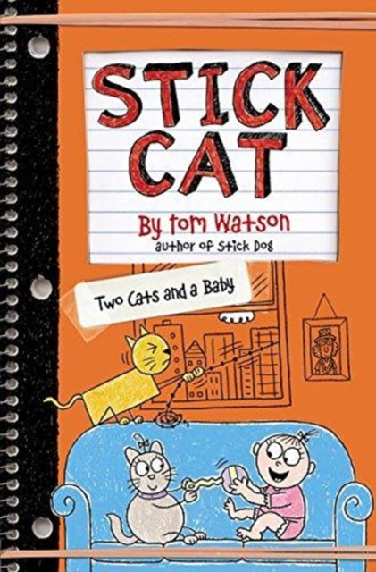 Stick Cat Two Cats A Baby Hb