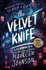 Velvet Knife Signed Edition By Johnson, Maureen