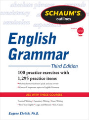 Schaums Outline Of English Grammar Revis By Ehrlich, Eugene