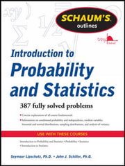 Schaums Outline Of Introduction To Proba By Lipschutz, Seymour